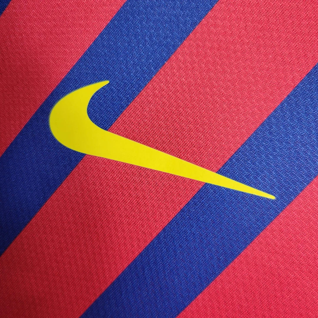 2011-2012 Retro Barcelona Home Jersey Long Sleeve