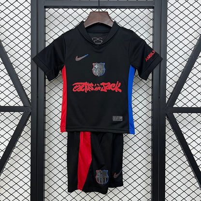 2024/2025 Barcelona x Travis Scott Away Kids Size