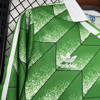 1990 Retro Germany Away Jersey Long Sleeve