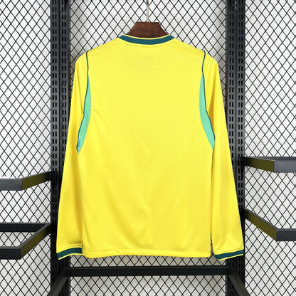 2026 Brazil Home World Cup Kit Long Sleeve Fan Version