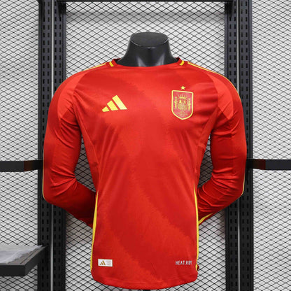 2024 Spain Home Kit Long Sleeve