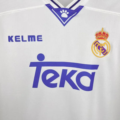 1996/1997 Retro Real Madrid Home Jersey