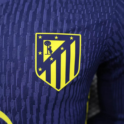 2025/2026 Atletico Madrid Away Kit Long Sleeve