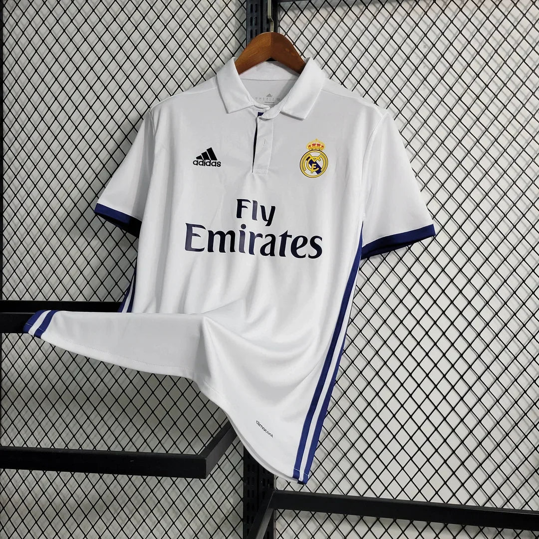 2016/2017 Retro Real Madrid Home Jersey
