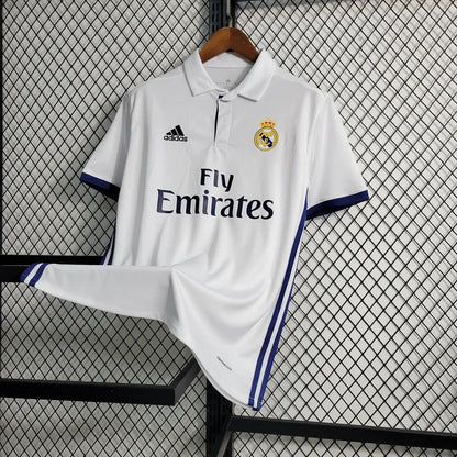 2016/2017 Retro Real Madrid Home Jersey
