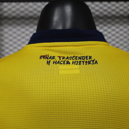 2026 Ecuador Home World Cup Kit Player Version
