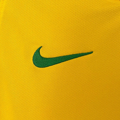 2010 Retro Brazil Home Jersey