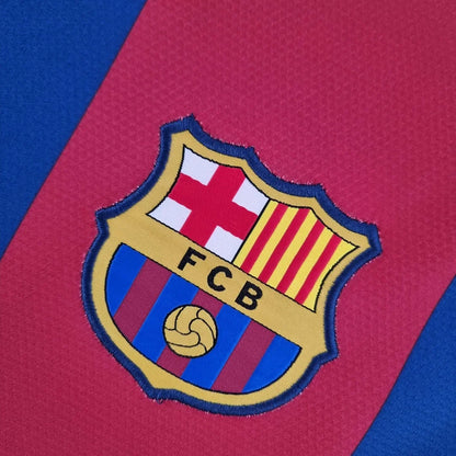 2010-2011 Retro Barcelona Home Jersey Long Sleeve