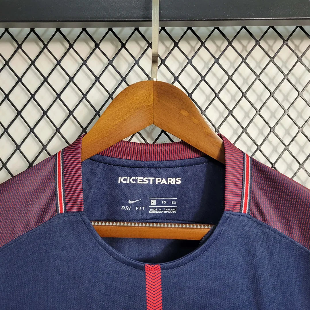 2017-2018 Retro PSG Home Jersey