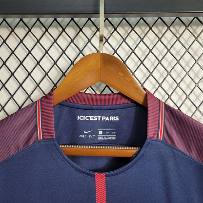 2017-2018 Retro PSG Home Jersey