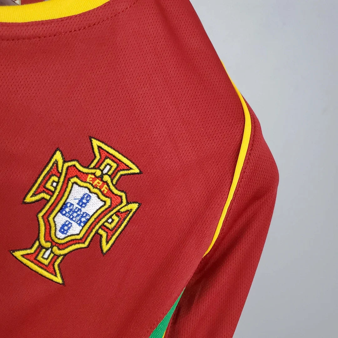 2002 Retro Portugal Home Jersey