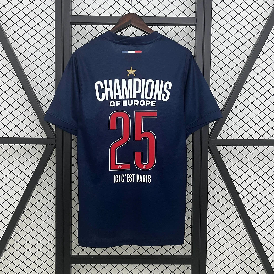 2024/2025 PSG Home UEFA Champions League Champion Jersey
