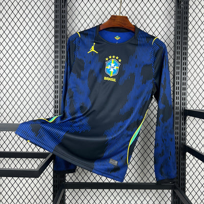 2026 Brazil Away World Cup Kit Long Sleeve Fan Version