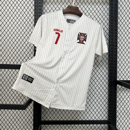 2025 Portugal Baseball Ronaldo 7 Jersey