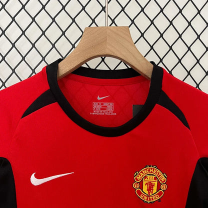 2002/2004 Retro Manchester United Home Kids Size