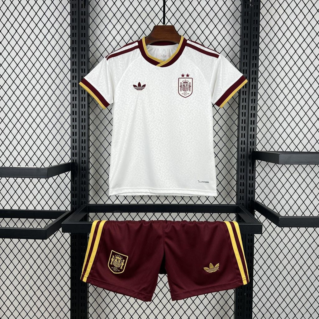 2026 Spain 2 Stars Away World Cup Kit Kids Size