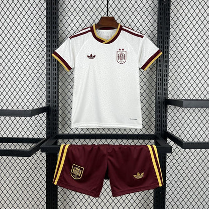 2026 Spain 2 Stars Away World Cup Kit Kids Size