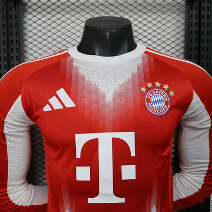 2025/2026 Bayern Munchen Home Long Sleeve