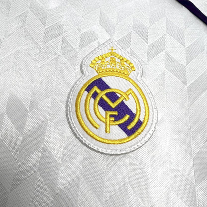 1988/1989 Retro Real Madrid Home Jersey