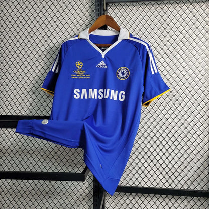 2008-2009 Retro Chelsea Champions League Final Home Jersey