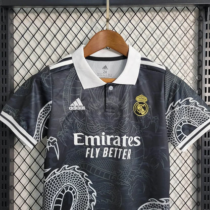 Real Madrid "Dragón Negro" Limited Jersey Kids Size