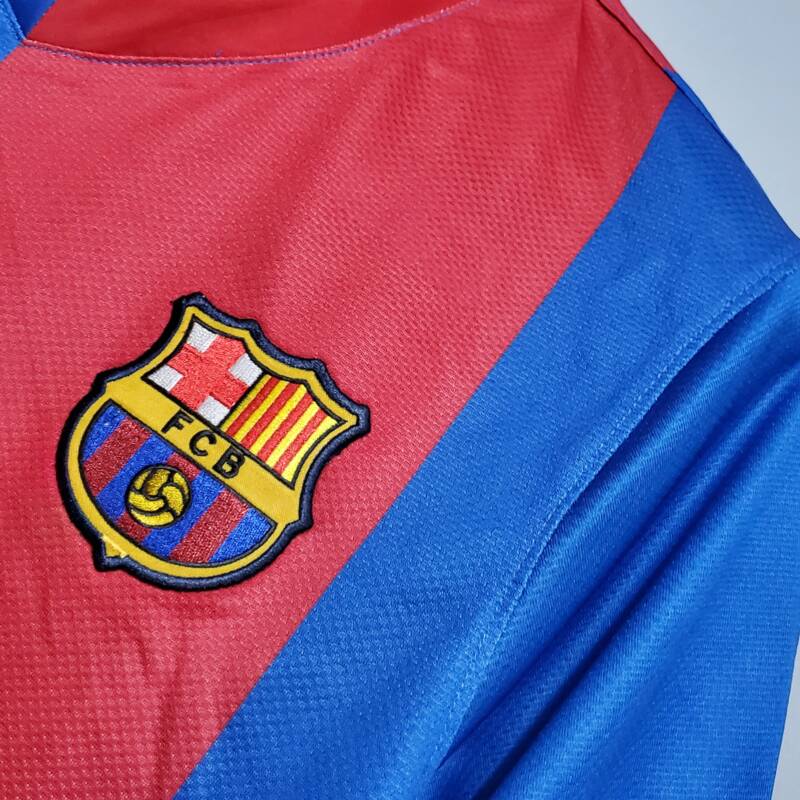 2006-2007 Retro Barcelona Home Jersey