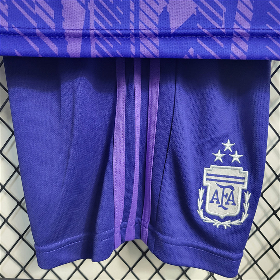 Argentina 2022 Away Jersey Kids Size