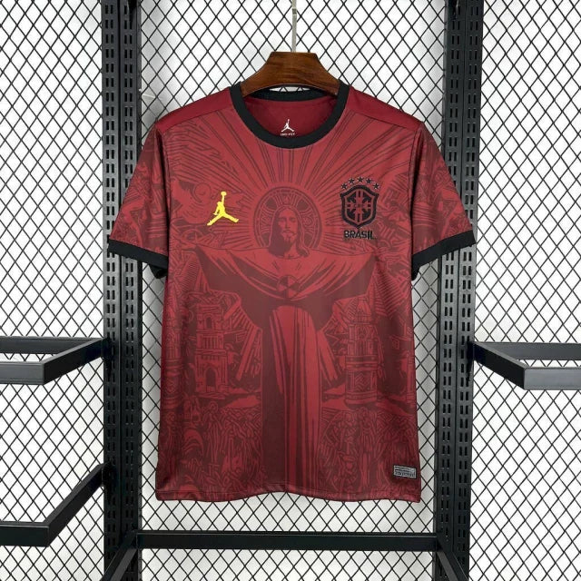 Brazil "The Redeemer" Red Limited Jersey