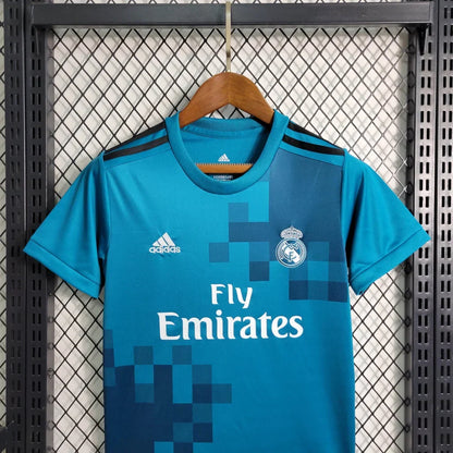 2017/2018 Retro Real Madrid Third Kids Size