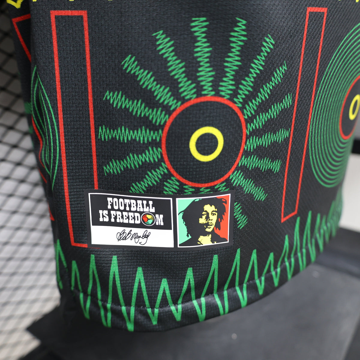 2026 Jamaica x Bob Marley Away World Cup Kit Player Version