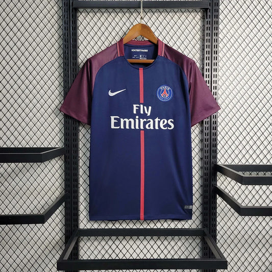 2017-2018 Retro PSG Home Jersey