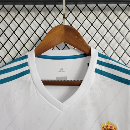 2017/2018 Retro Real Madrid Home Jersey