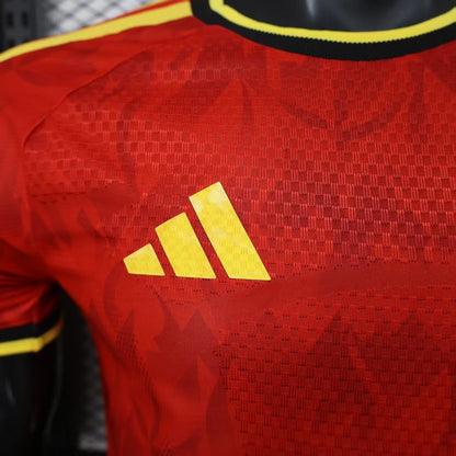 2026 Belgium Home World Cup Kit Player Version