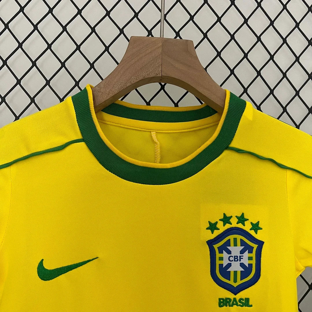 1998 Retro Brazil Home Kids Size