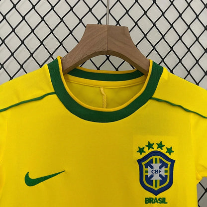 1998 Retro Brazil Home Kids Size