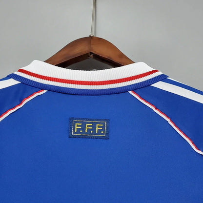 1998 Retro France Home Jersey