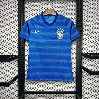 2014 Retro Brazil Away Jersey