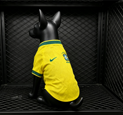 2026 Brazil Home Pet Jersey