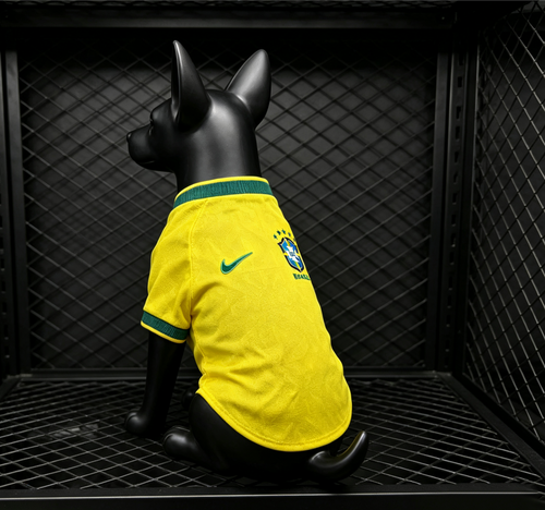 2026 Brazil Home Pet Jersey
