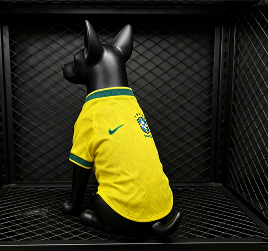 2026 Brazil Home Pet Jersey