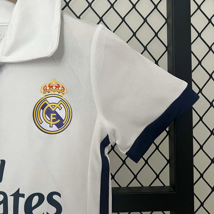 2016/2017 Retro Real Madrid Home Kit Kids Size