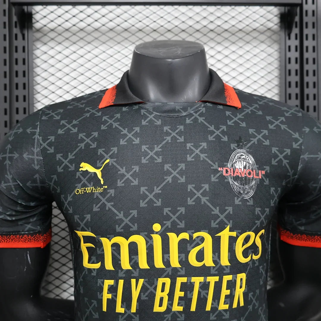 2024/2025 AC Milan X Off White Limited Jersey