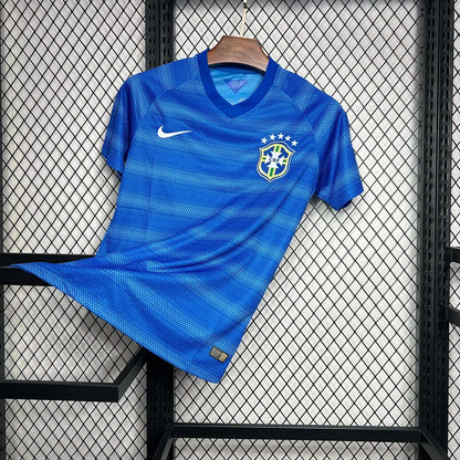 2014 Retro Brazil Away Jersey
