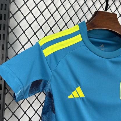 2026 Spain Goalkeeper World Cup Kit Kids Size