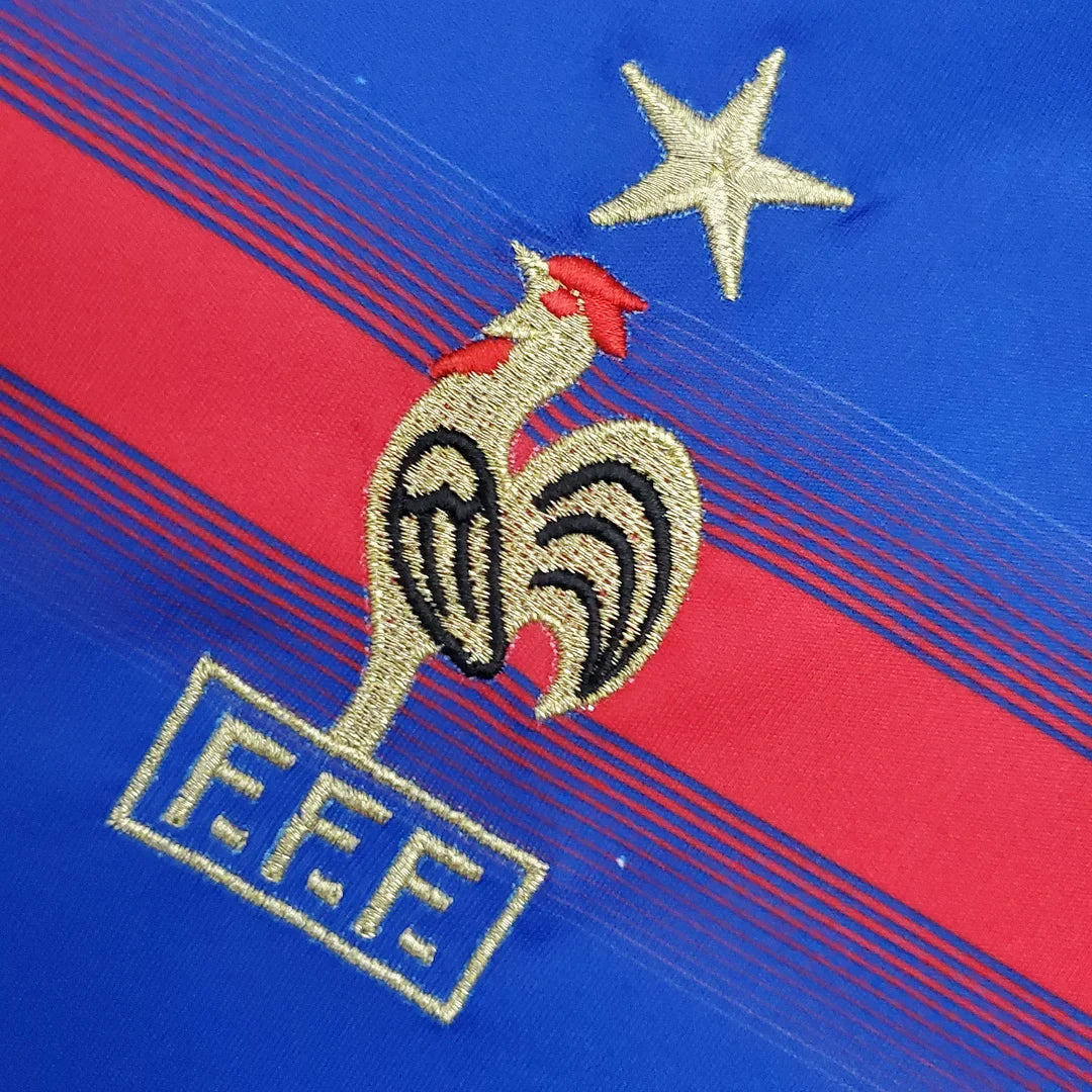2004 Retro France Home Jersey
