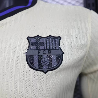 2025-2026 Barcelona Away Kit Long Sleeve