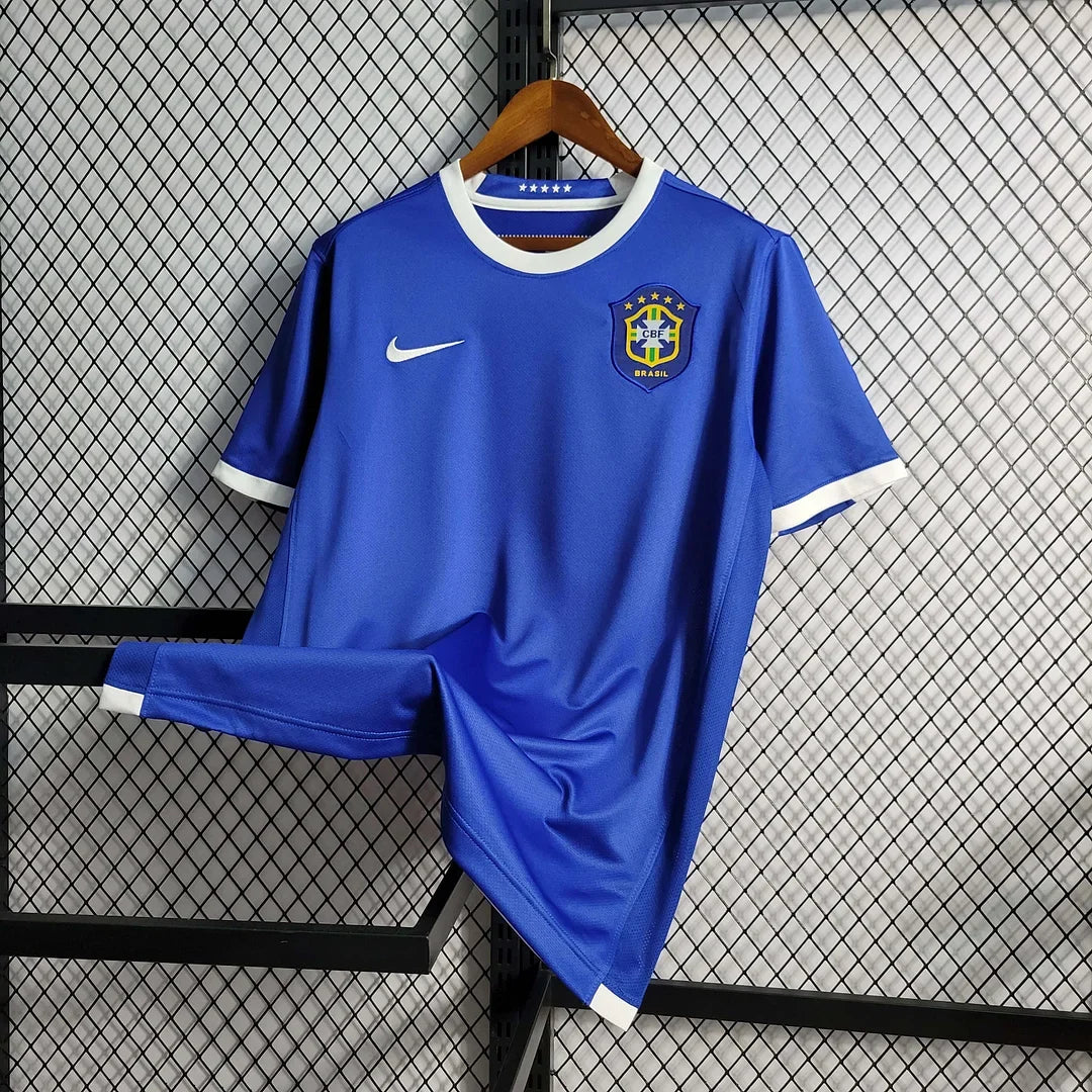 2006 Retro Brazil Away Jersey