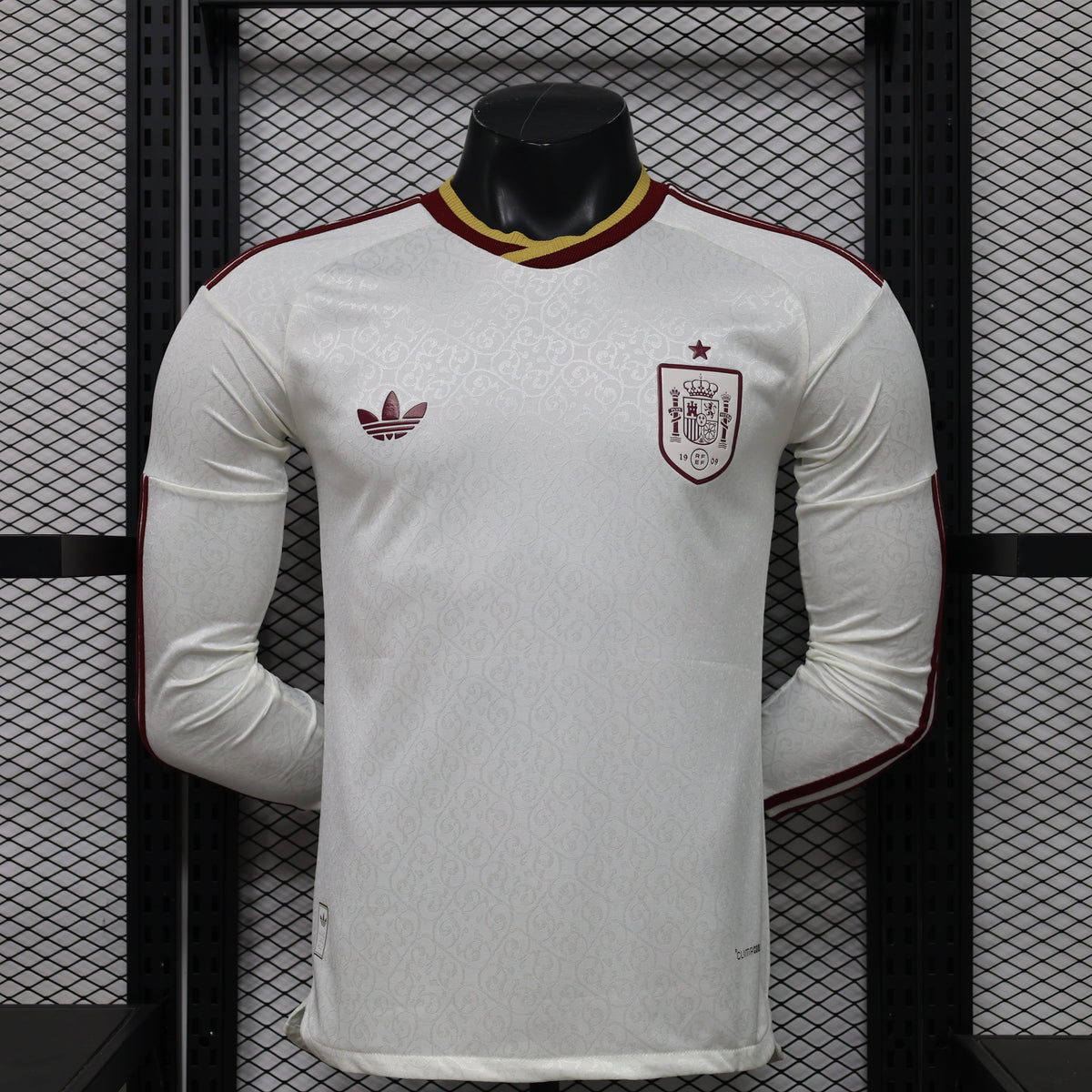 2026 Spain Away World Cup Kit Long Sleeve Player Version