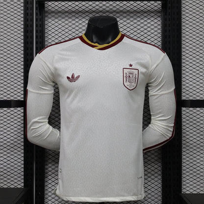 2026 Spain Away World Cup Kit Long Sleeve Player Version