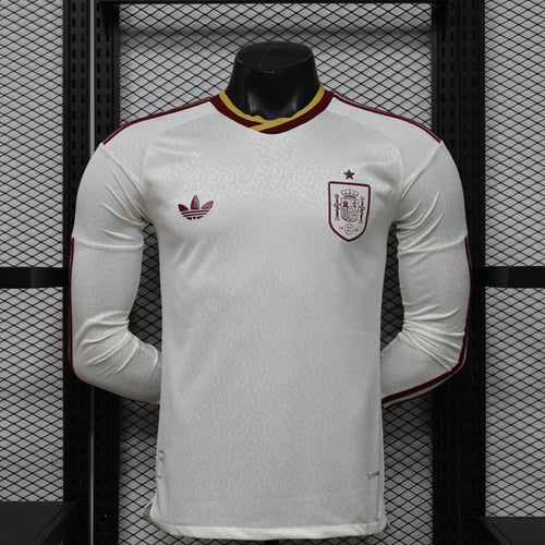 2026 Spain Away World Cup Kit Long Sleeve Player Version
